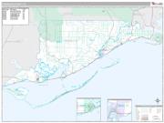 Franklin County, FL <br /> Wall Map <br /> Premium Style 2024 Map