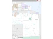 Hendry County, FL <br /> Wall Map <br /> Premium Style 2024 Map