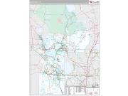 Lake County, FL <br /> Wall Map <br /> Premium Style 2024 Map