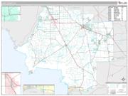 Levy County, FL <br /> Wall Map <br /> Premium Style 2024 Map