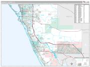 Sarasota County, FL <br /> Wall Map <br /> Premium Style 2024 Map