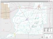 Washington County, FL <br /> Wall Map <br /> Premium Style 2024 Map