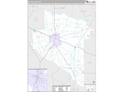 Appling County, GA <br /> Wall Map <br /> Premium Style 2024 Map