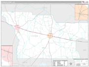 Atkinson County, GA <br /> Wall Map <br /> Premium Style 2024 Map