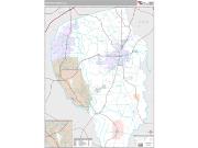 Fayette County, GA <br /> Wall Map <br /> Premium Style 2024 Map