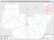 Irwin County, GA <br /> Wall Map <br /> Premium Style 2024 Map