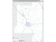 Lamar County, GA <br /> Wall Map <br /> Premium Style 2024 Map