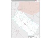 Long County, GA <br /> Wall Map <br /> Premium Style 2024 Map