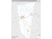 Montgomery County, GA <br /> Wall Map <br /> Premium Style 2024 Map