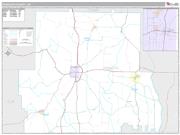 Randolph County, GA <br /> Wall Map <br /> Premium Style 2024 Map