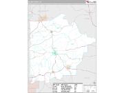 Talbot County, GA <br /> Wall Map <br /> Premium Style 2024 Map