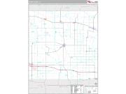 Cedar County, IA <br /> Wall Map <br /> Premium Style 2024 Map