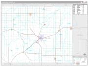 Crawford County, IA <br /> Wall Map <br /> Premium Style 2024 Map