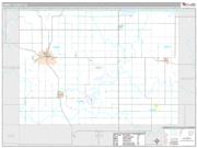 Emmet County, IA <br /> Wall Map <br /> Premium Style 2024 Map