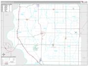 Fremont County, IA <br /> Wall Map <br /> Premium Style 2024 Map