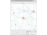 Marion County, IA <br /> Wall Map <br /> Premium Style 2024 Map
