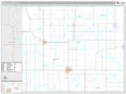 Mitchell County, IA <br /> Wall Map <br /> Premium Style 2024 Map