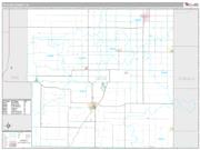 Taylor County, IA <br /> Wall Map <br /> Premium Style 2024 Map