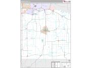 Warren County, IA <br /> Wall Map <br /> Premium Style 2024 Map