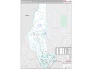 Somerset County, ME <br /> Wall Map <br /> Premium Style 2024 Map