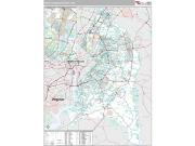 Prince George's County, MD <br /> Wall Map <br /> Premium Style 2024 Map
