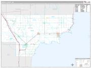 Arenac County, MI <br /> Wall Map <br /> Premium Style 2024 Map