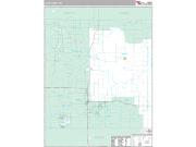 Lake County, MI <br /> Wall Map <br /> Premium Style 2024 Map