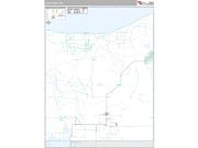 Luce County, MI <br /> Wall Map <br /> Premium Style 2024 Map