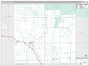 Ogemaw County, MI <br /> Wall Map <br /> Premium Style 2024 Map