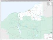 Ontonagon County, MI <br /> Wall Map <br /> Premium Style 2024 Map