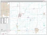 St. Joseph County, MI <br /> Wall Map <br /> Premium Style 2024 Map