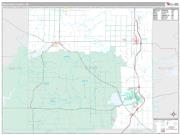 Wexford County, MI <br /> Wall Map <br /> Premium Style 2024 Map