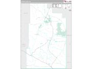 Carter County, MT <br /> Wall Map <br /> Premium Style 2024 Map