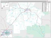 Cascade County, MT <br /> Wall Map <br /> Premium Style 2024 Map