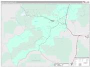 Deer Lodge County, MT <br /> Wall Map <br /> Premium Style 2024 Map