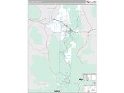 Gallatin County, MT <br /> Wall Map <br /> Premium Style 2024 Map