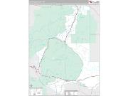 Jefferson County, MT <br /> Wall Map <br /> Premium Style 2024 Map