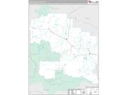 Judith Basin County, MT <br /> Wall Map <br /> Premium Style 2024 Map