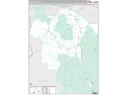 Madison County, MT <br /> Wall Map <br /> Premium Style 2024 Map