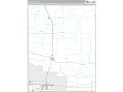 Toole County, MT <br /> Wall Map <br /> Premium Style 2024 Map