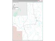 Lincoln County, NV <br /> Wall Map <br /> Premium Style 2024 Map