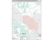 Nye County, NV <br /> Wall Map <br /> Premium Style 2024 Map