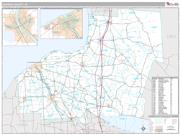 Oswego County, NY <br /> Wall Map <br /> Premium Style 2024 Map
