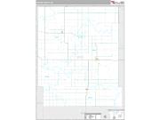 Griggs County, ND <br /> Wall Map <br /> Premium Style 2024 Map
