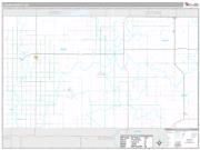 Logan County, ND <br /> Wall Map <br /> Premium Style 2024 Map