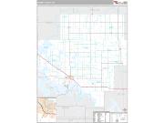 Ramsey County, ND <br /> Wall Map <br /> Premium Style 2024 Map