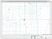Ransom County, ND <br /> Wall Map <br /> Premium Style 2024 Map