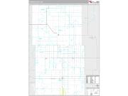 Towner County, ND <br /> Wall Map <br /> Premium Style 2024 Map