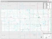 Walsh County, ND <br /> Wall Map <br /> Premium Style 2024 Map