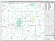 Wayne County, OH <br /> Wall Map <br /> Premium Style 2024 Map